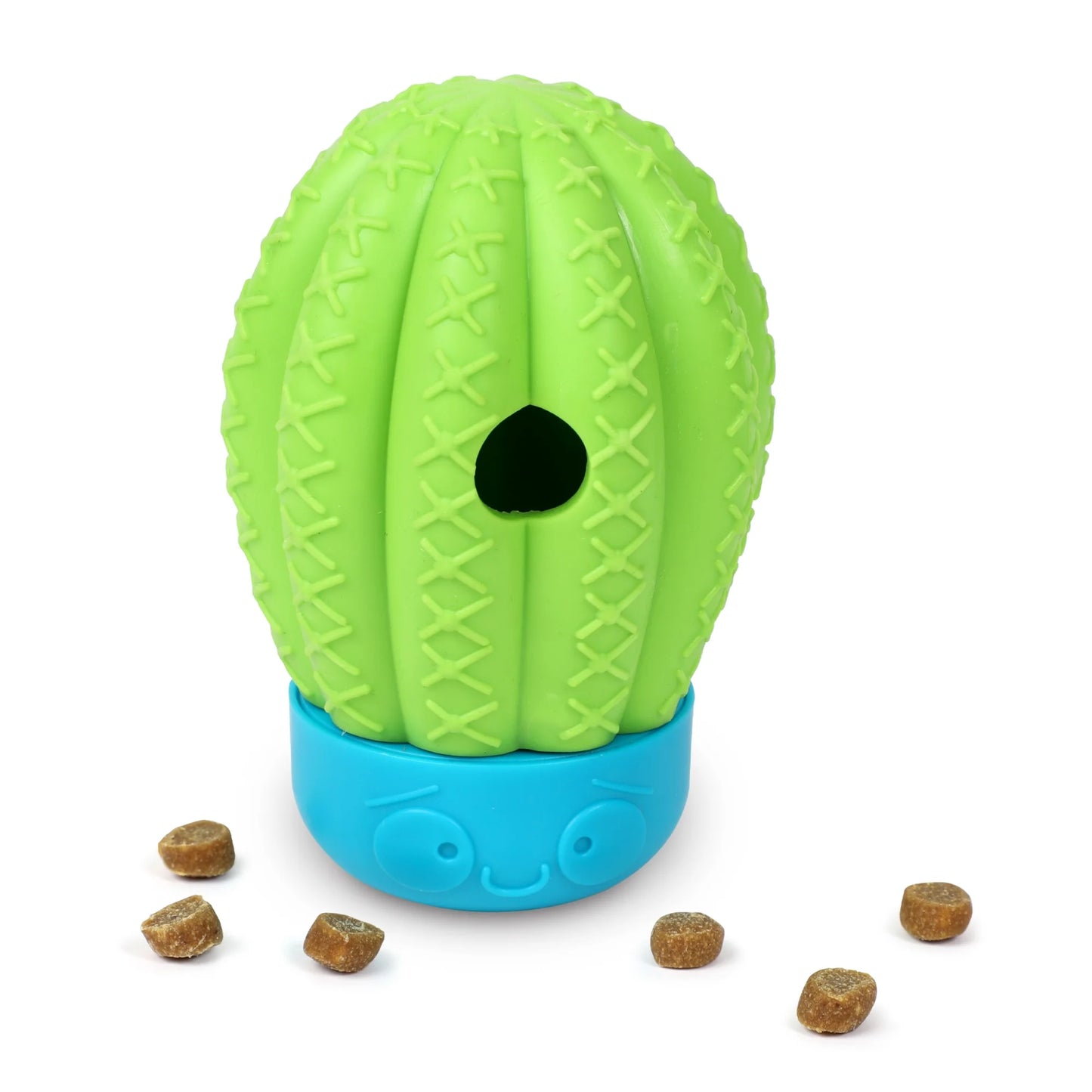 Cactus Surprise Dog Puppy Treat Dispenser Dog Birthday Toy Interactive Food Dispenser