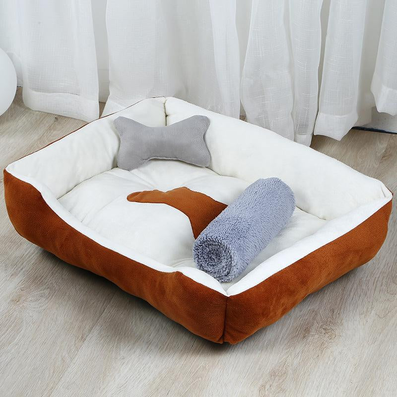 Cozy Retreat Large Dog Bed