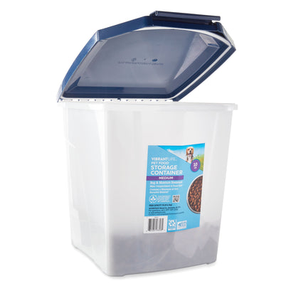 Dog Food Container, Medium, 10-Lb Capacity