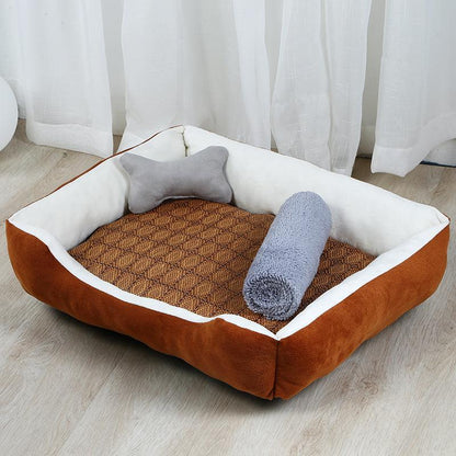 Cozy Retreat Large Dog Bed