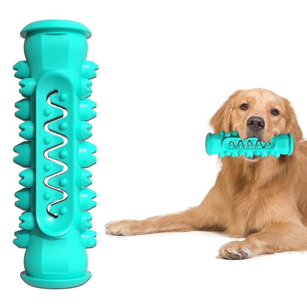 Dog Chew Toys Toothbrush Dog Toys for Aggressive Chewers Large Breed Doggy Brushing Stick Extremely Durable for Dogs