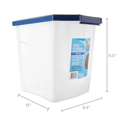 Dog Food Container, Medium, 10-Lb Capacity