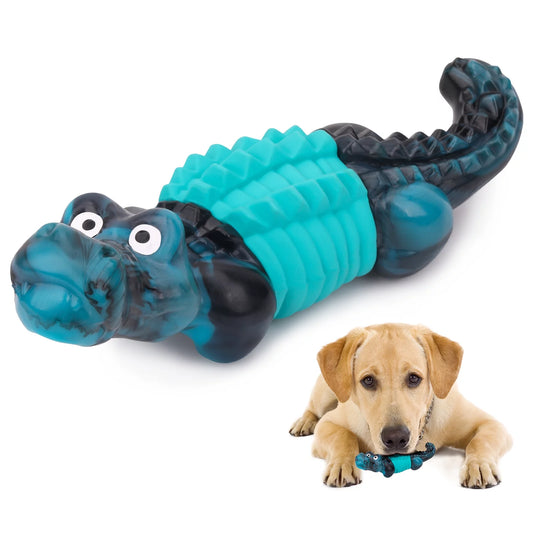 Dog Toys for Aggressive Chewers,Indestructible Dog Toys,Durable/Tough Dog Chewing Toys for Large Breed,Blue