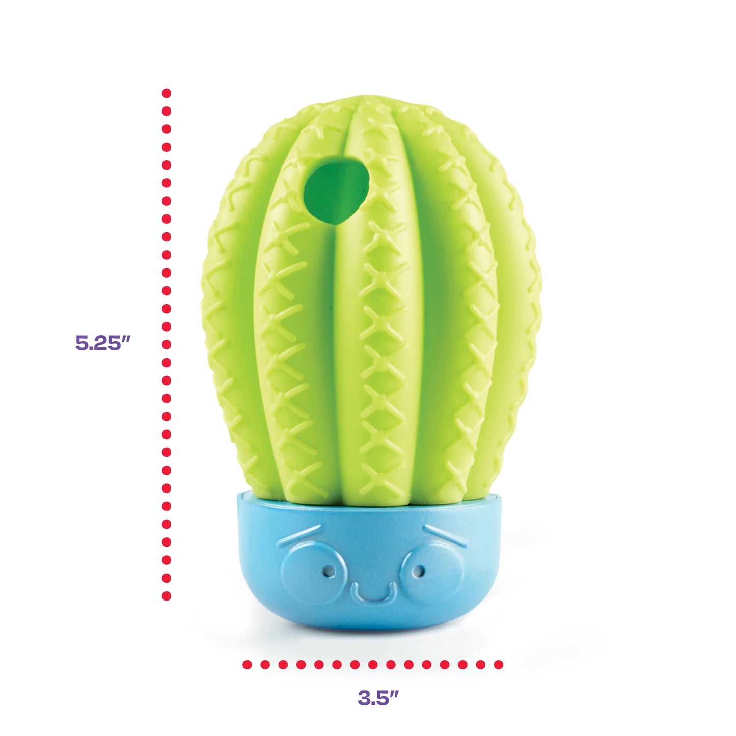 Cactus Surprise Dog Puppy Treat Dispenser Dog Birthday Toy Interactive Food Dispenser